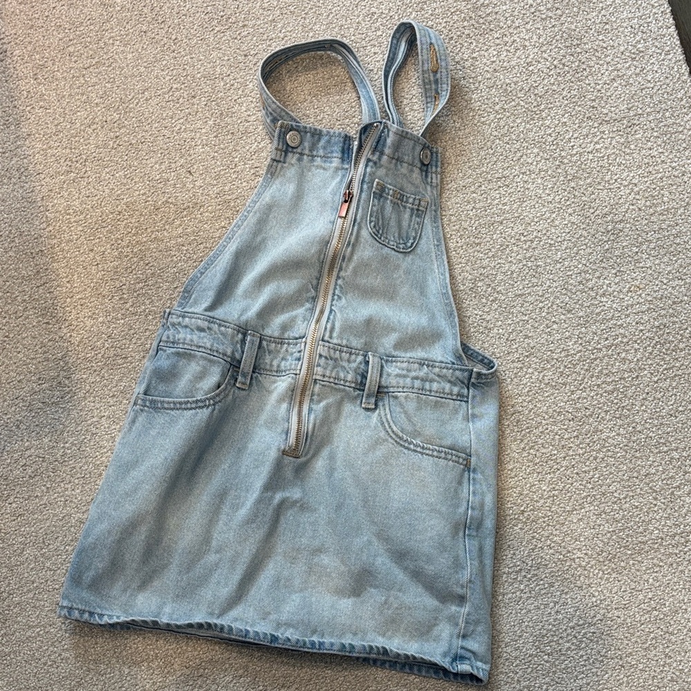 Old Navy Zip-Front Pocket Skirtall Dress